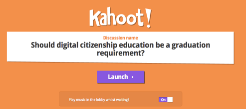 Create a discussion question to spark a classroom debate