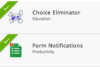 Eliminate choices in forms & customize form notifications